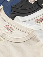 ヘンリーネック 半袖Tシャツ