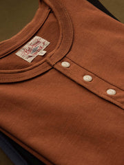 ヘンリーネック 半袖Tシャツ