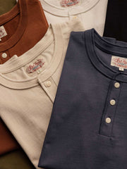 ヘンリーネック 半袖Tシャツ