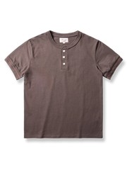 ヘンリーネック 半袖Tシャツ