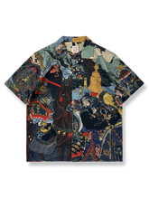 三国志 関羽デザイン ハワイアンシャツ