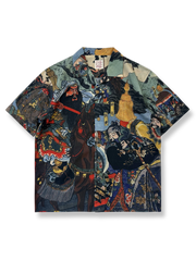 三国志 関羽デザイン ハワイアンシャツ