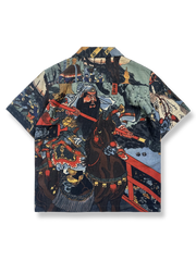 三国志 関羽デザイン ハワイアンシャツ