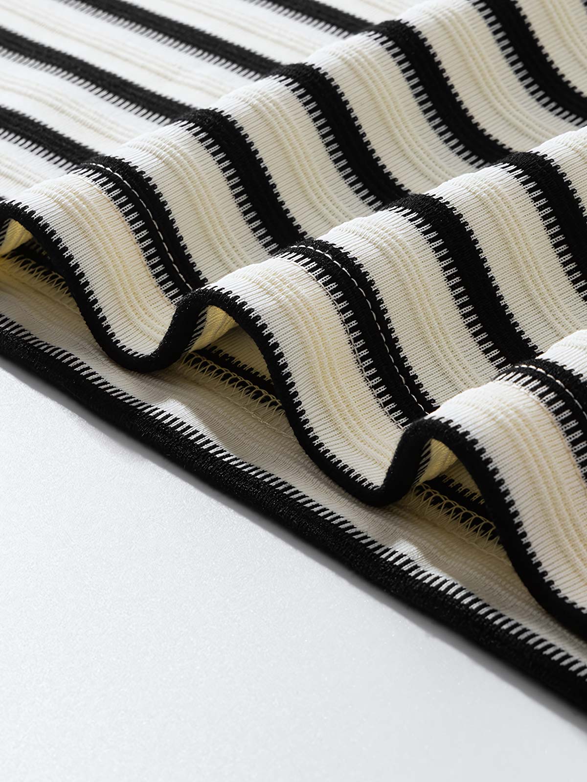 タンクパターン280gヘビーウェイトストライプTシャツ詳細図