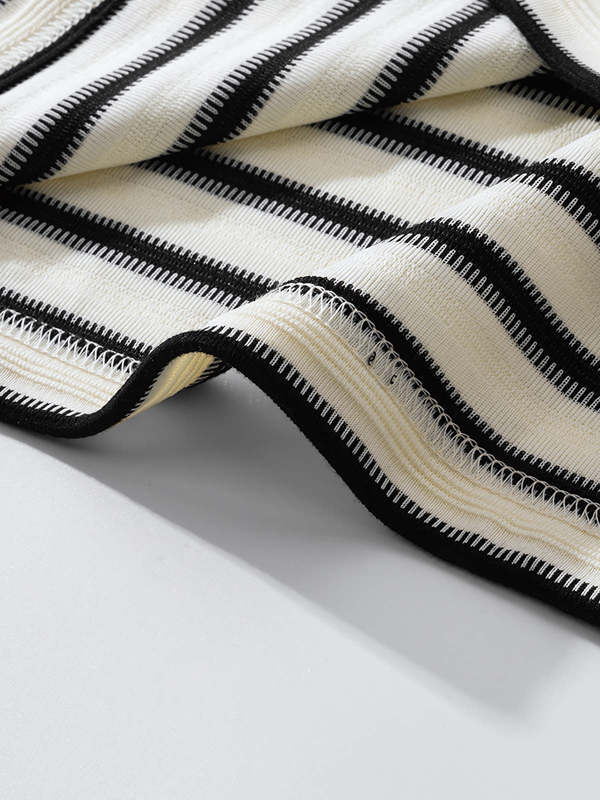 タンクパターン280gヘビーウェイトストライプTシャツ詳細図