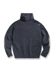 モヘアタートルネック 厚手セーター