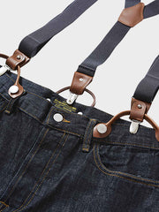 調節可能サスペンダー オーバーオール用