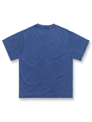 ツインヤーンロングステープルコットンヴィンテージウォッシュTシャツの正面図