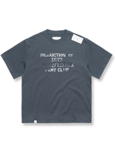 【予約】ウォッシュドピマコットンスローガンTシャツ