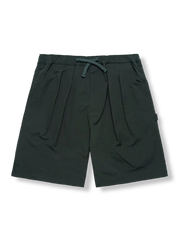 高温定型イージーウエストストレート薄手ショーツ正面図