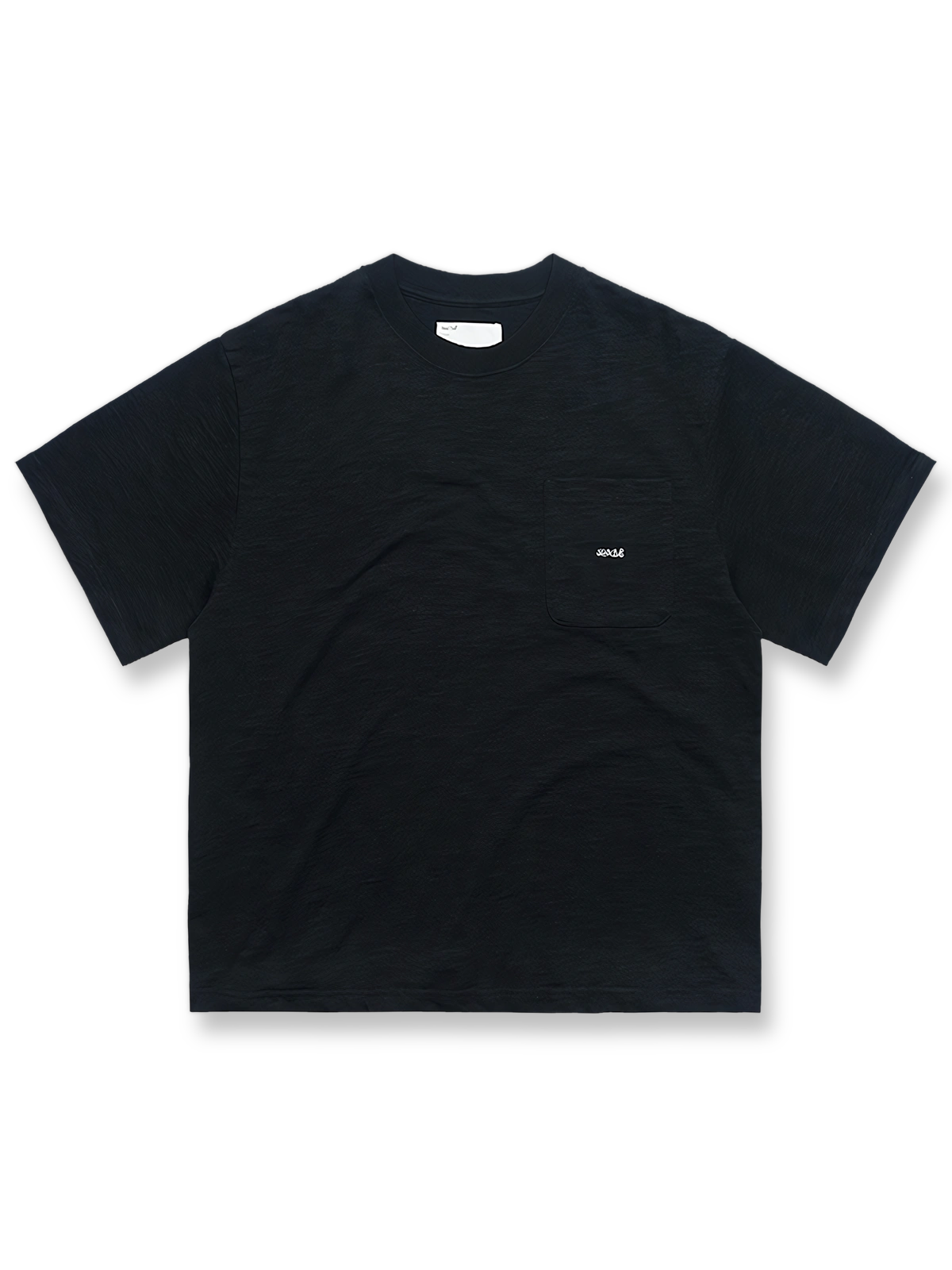 スラブコットン半袖Tシャツ正面図