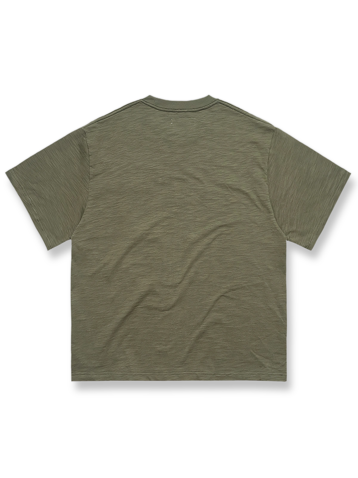 スラブコットン半袖Tシャツ正面図