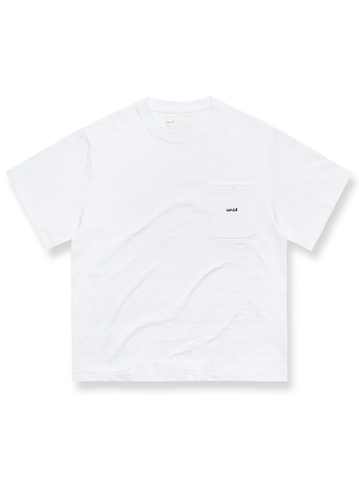 スラブコットン半袖Tシャツ正面図