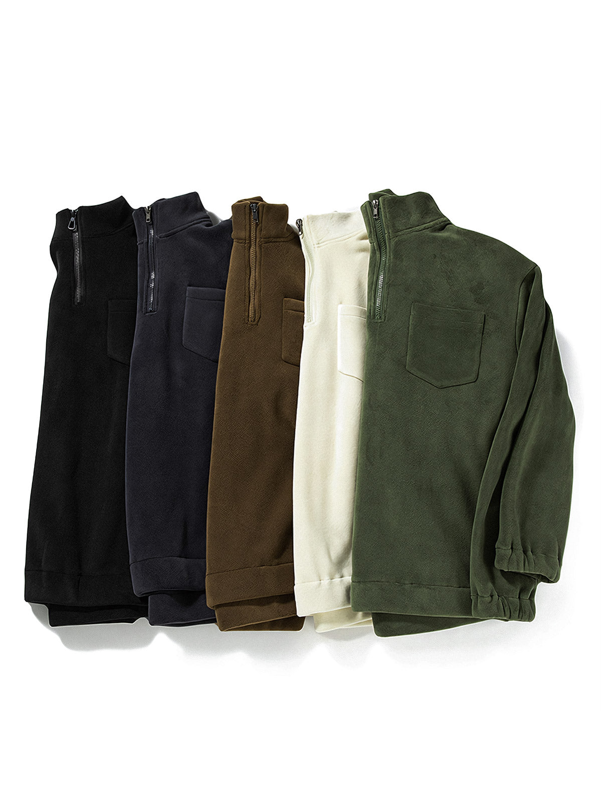 製品画像
"精緻なスタンドカラーのデザインとオリオンフリース素材の完璧な組み合わせ、秋冬シーズンに最適な柔らかく肌に優しいオリオンフリース素材、保温性と通気性に優れた快適なスウェット"
詳細画像
"オリオンフリース素材を使用したスタンドカラー ハーフジップ スウェット、温度調整可能なジッパー付き、防風性があり、寒い日でも快適な着心地を実現、柔らかく肌に優しい"