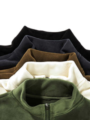 製品画像
"精緻なスタンドカラーのデザインとオリオンフリース素材の完璧な組み合わせ、秋冬シーズンに最適な柔らかく肌に優しいオリオンフリース素材、保温性と通気性に優れた快適なスウェット"
詳細画像
"オリオンフリース素材を使用したスタンドカラー ハーフジップ スウェット、温度調整可能なジッパー付き、防風性があり、寒い日でも快適な着心地を実現、柔らかく肌に優しい"