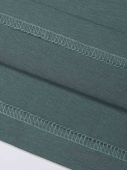 ビンテージプリント ドロップショルダー 半袖Tシャツのディテール、プリントと生地のテクスチャ