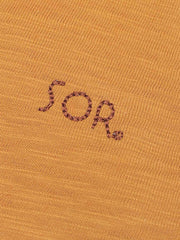 定番スラブコットン ヴィンテージ ヘンリーネック Tシャツの詳細、ボタンと生地のテクスチャーを含む