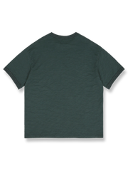 製品画像: 長綿竹節コットンベースボールビンテージリブTシャツの全体展示