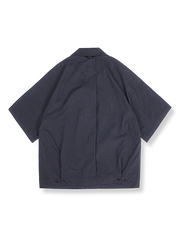 キューバカラーワイドフィットポケットシャツ