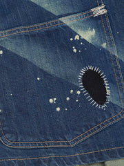 ヴィンテージウォッシュワークデニムジャケット