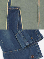 ヴィンテージウォッシュワークデニムジャケット