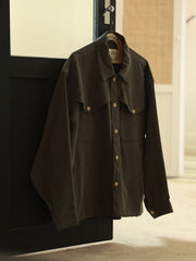 多ポケットウエスタンハンティング長袖シャツ