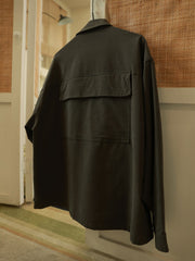 多ポケットウエスタンハンティング長袖シャツ