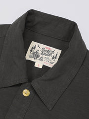 多ポケットウエスタンハンティング長袖シャツ