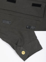 多ポケットウエスタンハンティング長袖シャツ