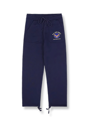 6色 裏起毛 裾ドローストリングスウェットパンツ