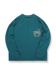 3色 ラグビー 長袖Tシャツ