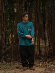 3色 ラグビー 長袖Tシャツ