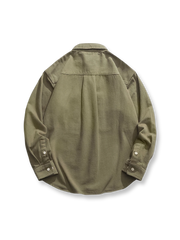 カラーブロックポケットワークシャツ