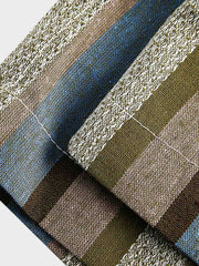 ストライプ カラー リラックス フィット 半袖シャツ