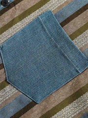 ストライプ カラー リラックス フィット 半袖シャツ