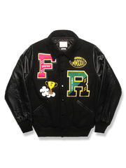 ヘビーウェイト刺繍 ベースボール ジャケット