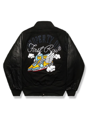 ヘビーウェイト刺繍 ベースボール ジャケット