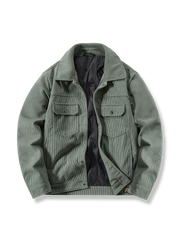 コーデュロイ ダウン ジャケット