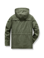 裏ボア ドローコード付き 中綿ジャケット