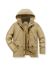 裏ボア ドローコード付き 中綿ジャケット