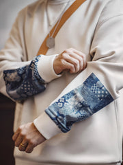 ヴィンテージBOROパッチワークスウェット