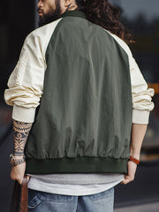 ヴィンテージカラーブロックMA-1フライトジャケット