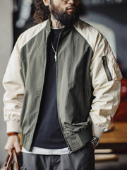 ヴィンテージカラーブロックMA-1フライトジャケット