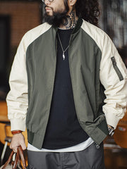 ヴィンテージカラーブロックMA-1フライトジャケット