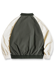 ヴィンテージカラーブロックMA-1フライトジャケット正面ビュー