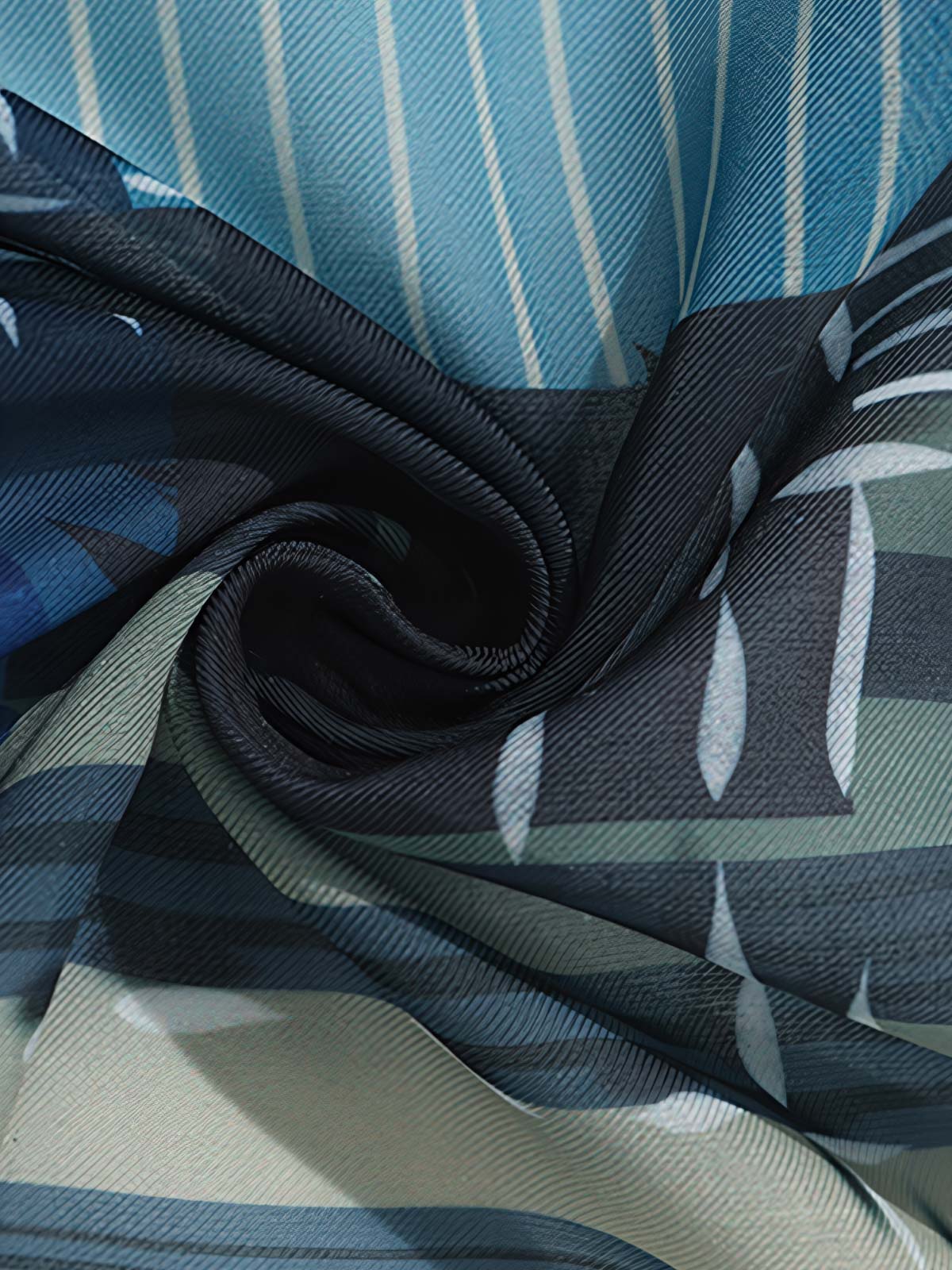 ペイズリー柄のディテール