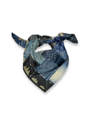 ヴィンテージペイズリー柄バンダナの全体像