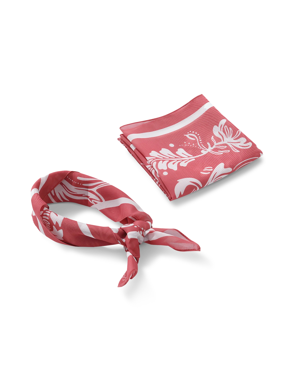 ヴィンテージペイズリー柄バンダナの全体像