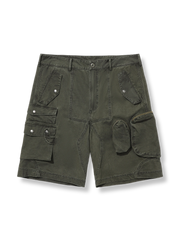 ヴィンテージウォッシュカーゴショーツの全体像