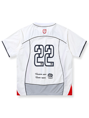 ヴィンテージサッカートレーニングシャツの正面図